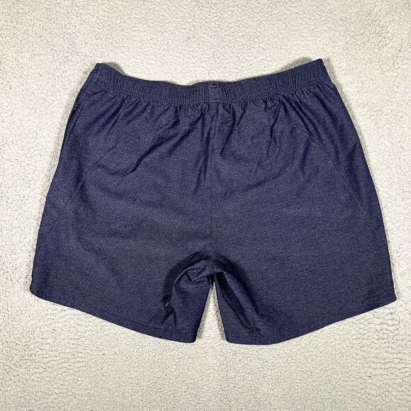 Rhone Shorts Mens XL Blue Guru 6" Unlined Performance Stretch Casual Preppy Logo - Picture 11 of 11